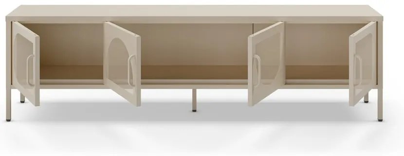 Kremowa szafka pod TV 180x50 cm Tayra – Marckeric