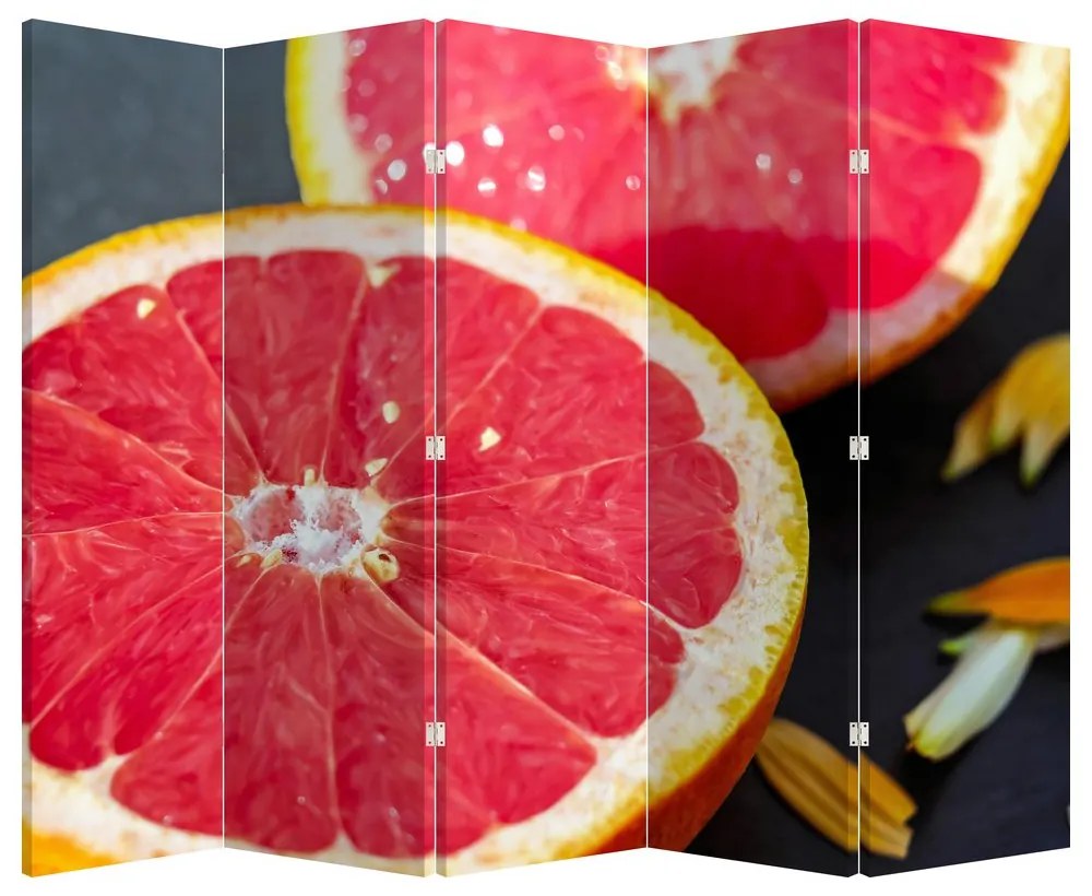Parawan - Pokrojone Grejpfruty (210x170 cm)
