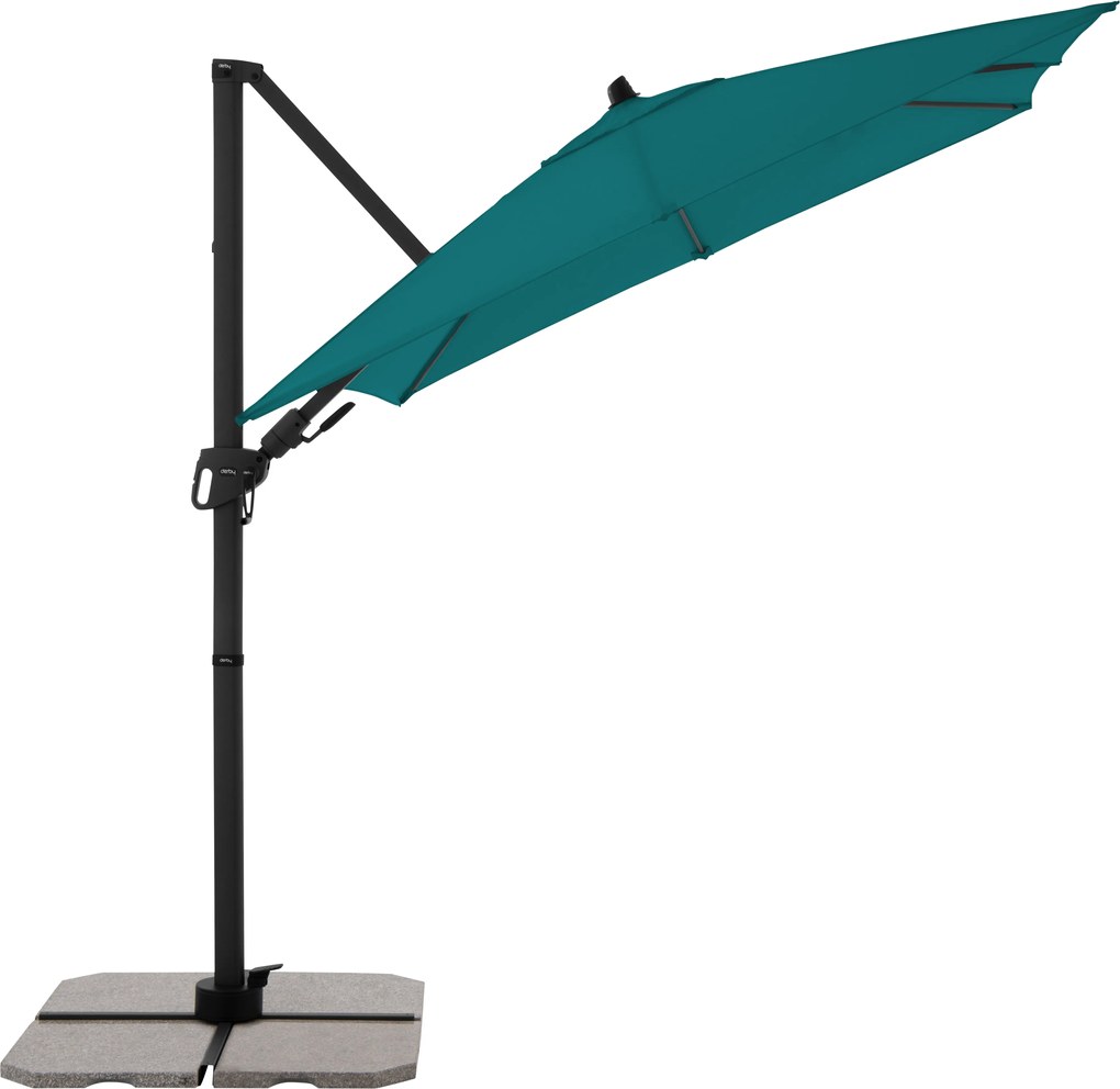 Derby DX 210 x 210 cm niebieska