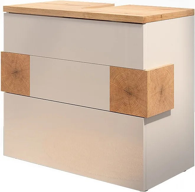 Szafka na wannę biały 70x37x64.5 eden