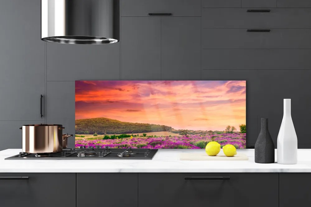 Panel Kuchenny Kolorowa Łąka W Pełni Lata