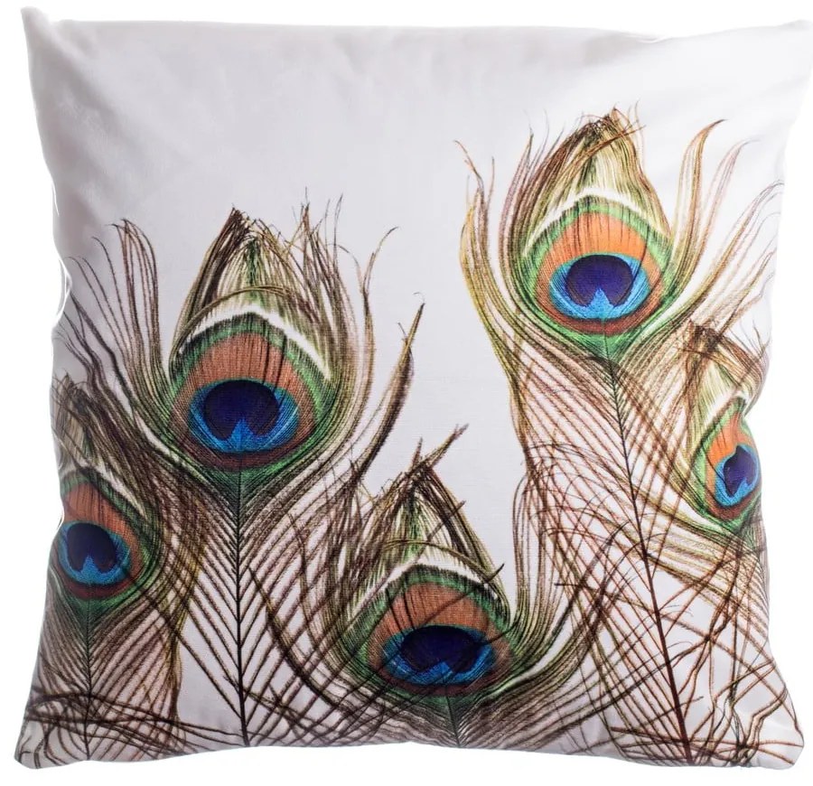 Poduszka dekoracyjna 45x45 cm Peacock Feathers – JAHU collections