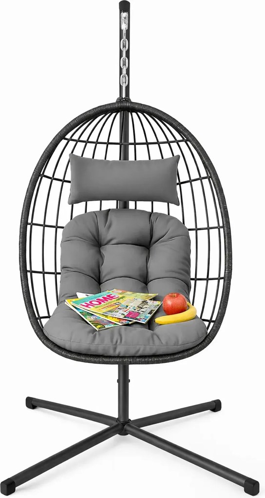 Fotel wiszący typu kokon P1-H74