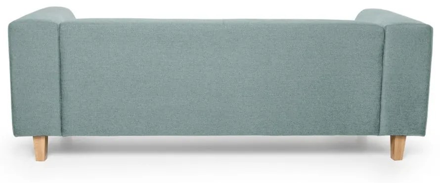 Miętowa sofa Scandic Diva, 216 cm