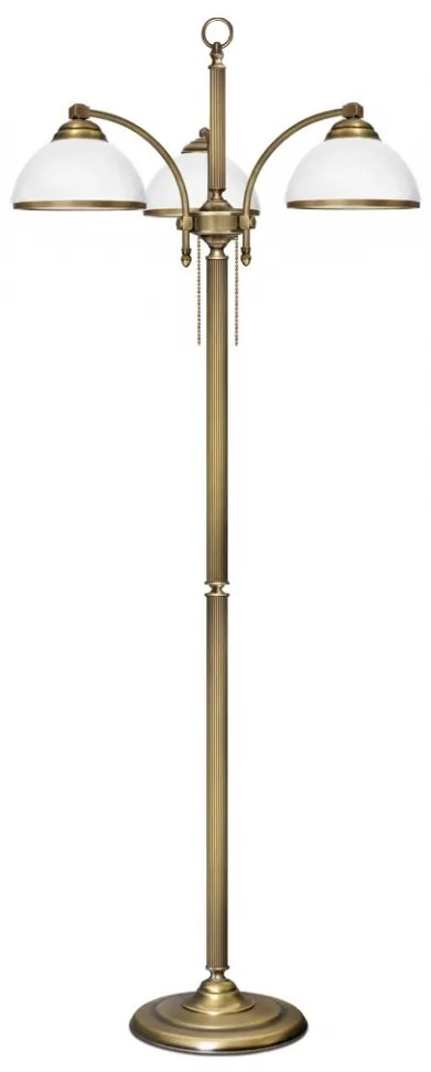 Mosiężna lampa podłogowa R-P3