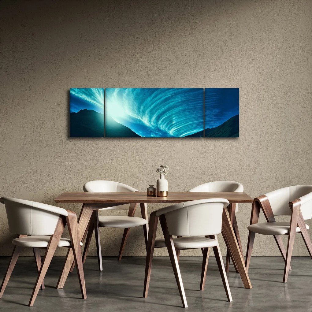 Obraz - Fala z chmur (170x50 cm)
