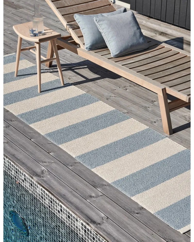 Poduszka odpowiednia na zewnątrz 44x44 cm Sunny Pale Turquoise – Pappelina