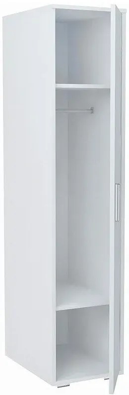 Biały regał z drzwiczkami R3-G47