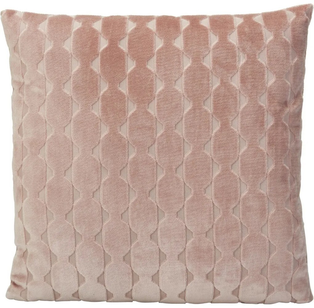 Poduszka Velvet staroróżowy, 45 x 45 cm