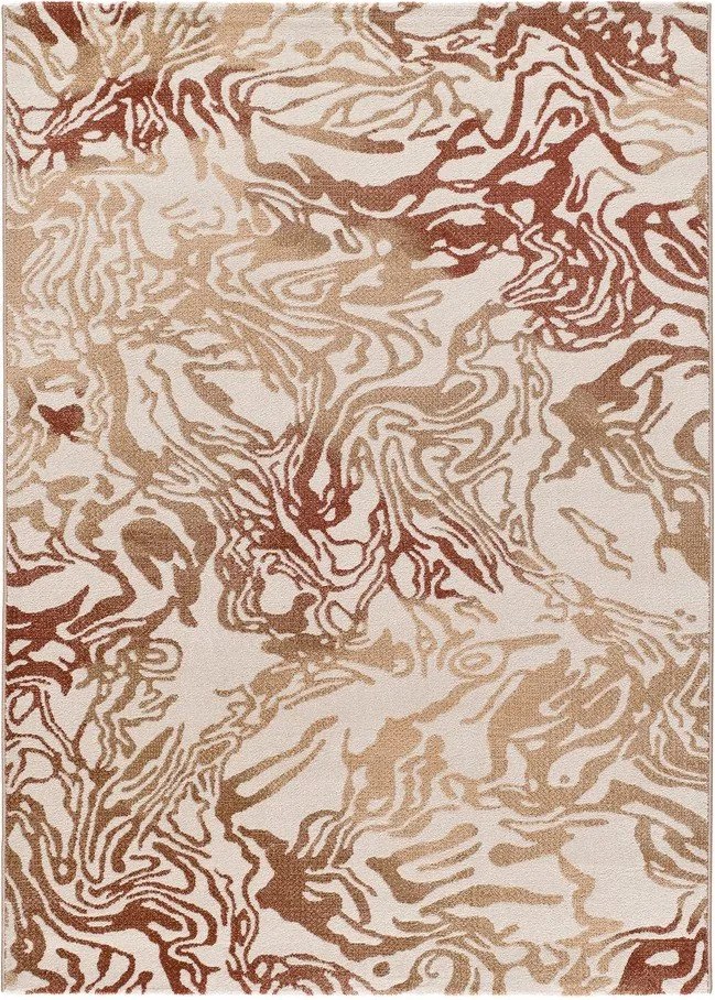 Beżowy/w kolorze terakoty dywan 133x190 cm Astra – Universal