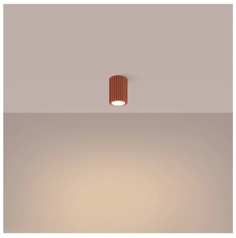 Ceglasta lampa punktowa Gleam – Sollux