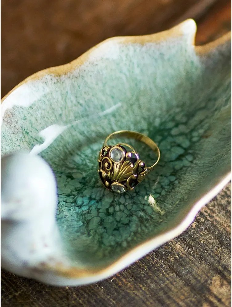 Zielona kamionkowa miska 60 ml Chirp – Bloomingville