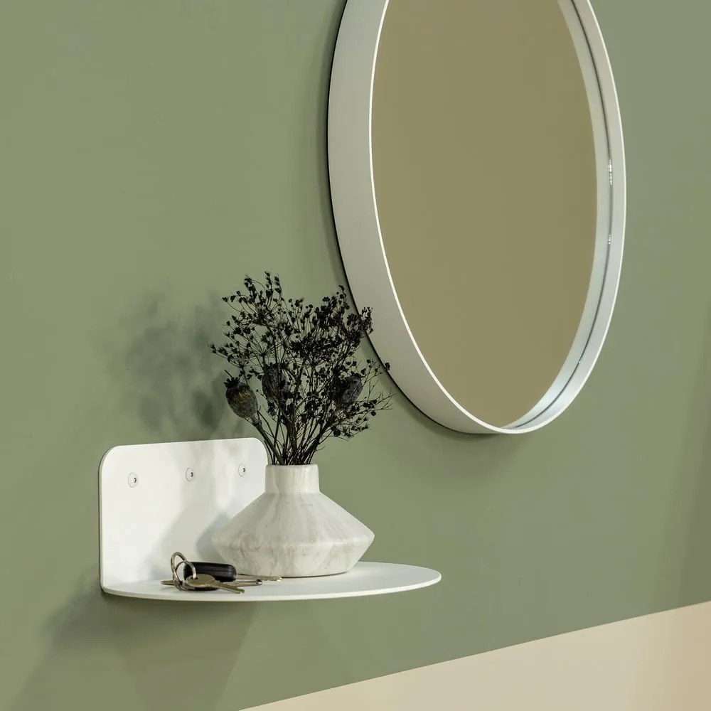 Biała metalowa półka 30 cm Flex – Spinder Design