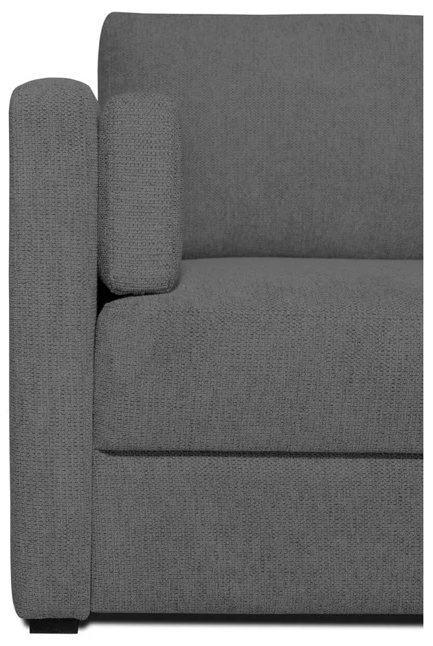 Szara sofa rozkładana 218 cm Resmo – Scandic