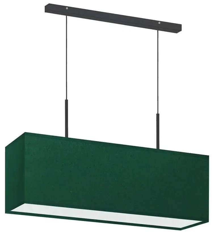 Skandynawska lampa wisząca na czarnym stelażu - EX401-Lurixa - 18 kolorów