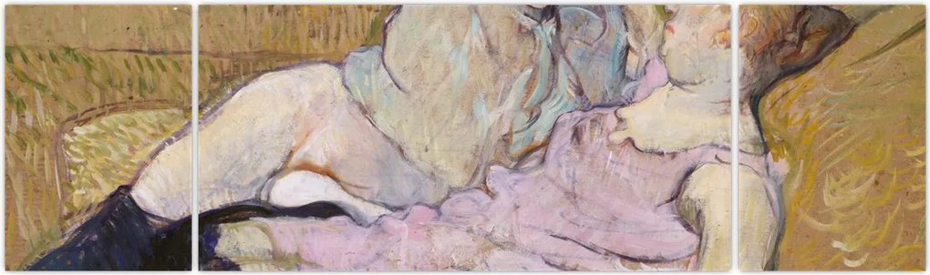 Obraz - Henri de Toulouse-Lautrec, The Sofa, reprodukcje (170x50 cm)