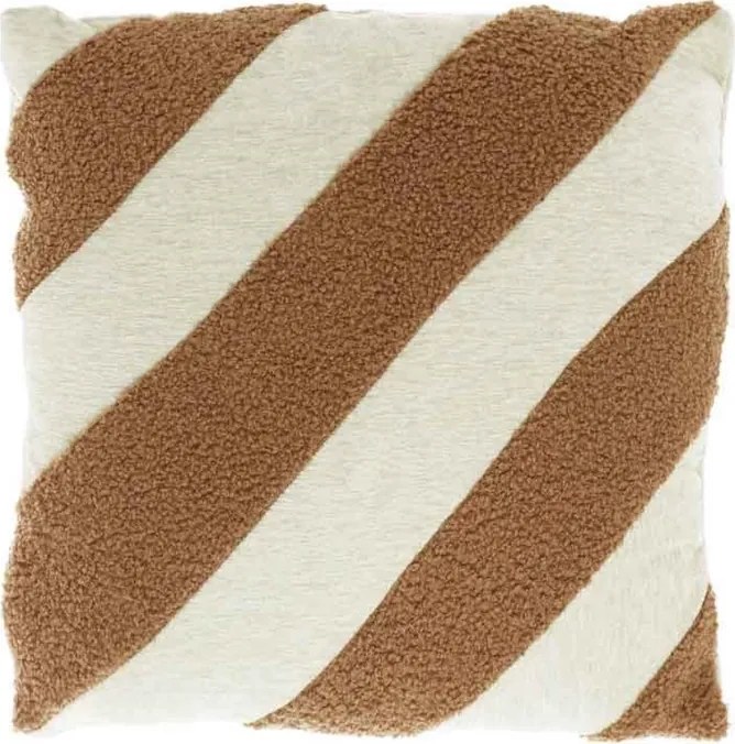 Poduszka dekoracyjna KELLA 45x45 cm, brązowy