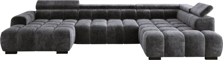 Narożnik BULL XL Prawostronny z elektryczną funkcją regulacji tkanina Eden 21 WERSAL