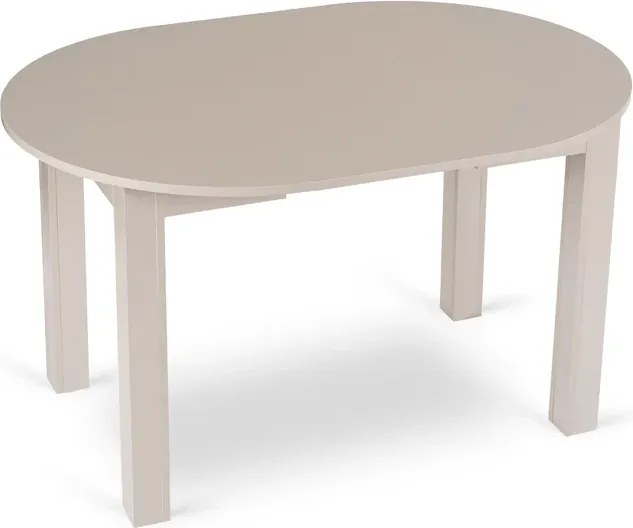 Stół Okrągły Rozkładany HARRY 102-142 cm Kaszmir Japandi