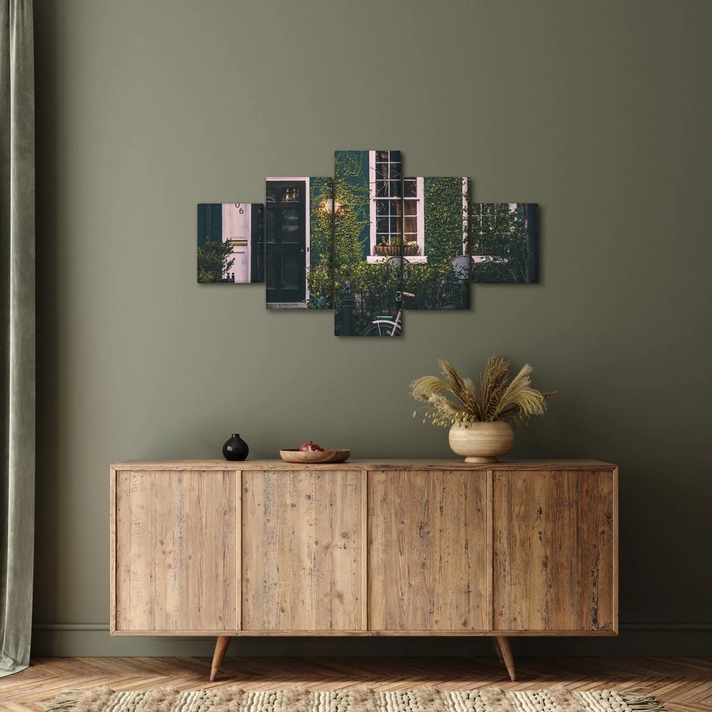 Obraz - W domu z przejażdżki (125x70 cm)