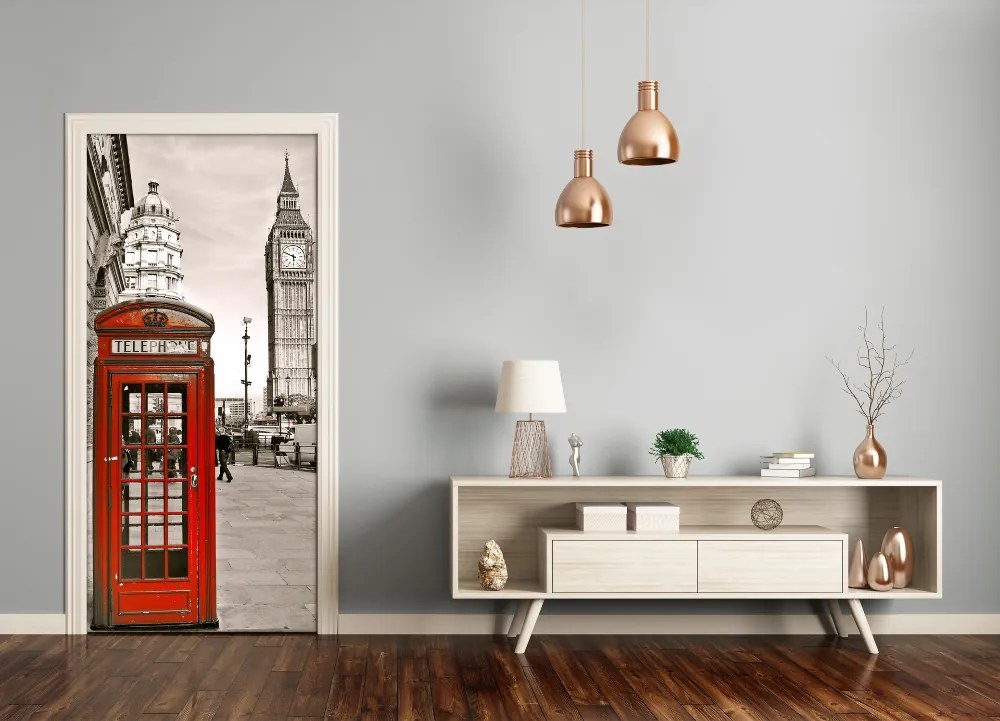 Fototapeta samoprzylepna na drzwi Vintage Big Ben