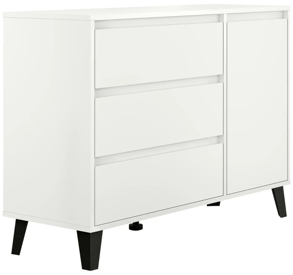 Komoda BOGAN 1D3S, biały