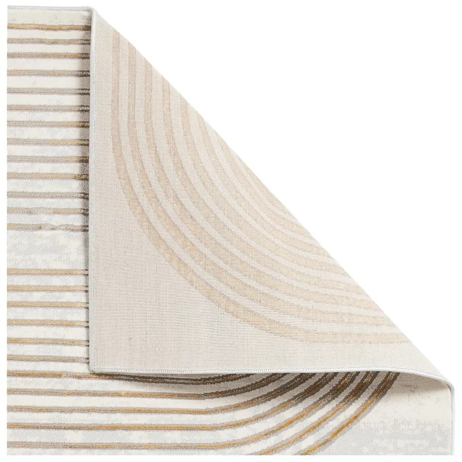 Szaro-złoty dywan 170x120 cm Apollo – Think Rugs