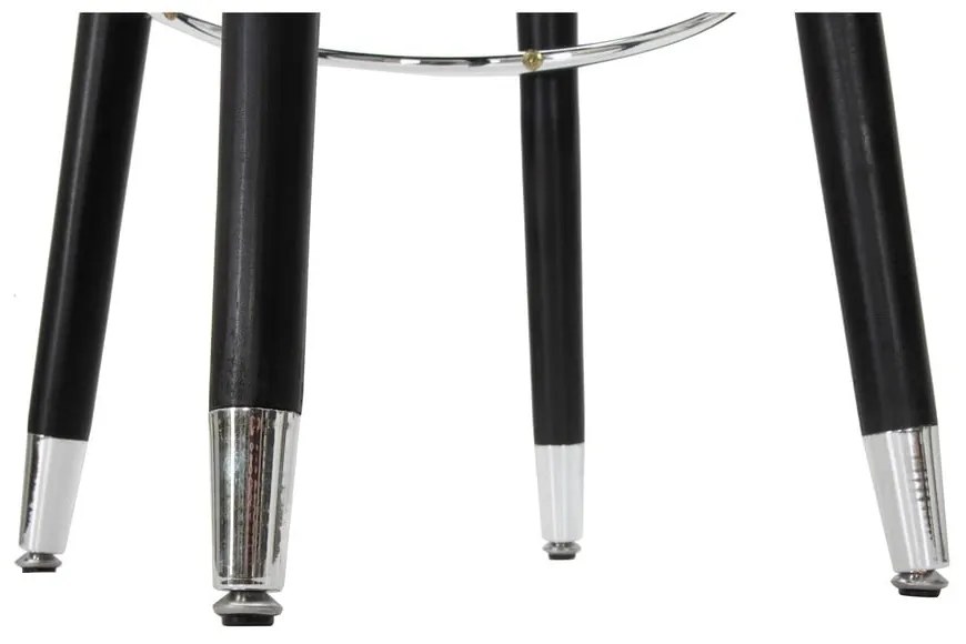 Niebieski aksamitny hoker 74 cm Paris – Mauro Ferretti