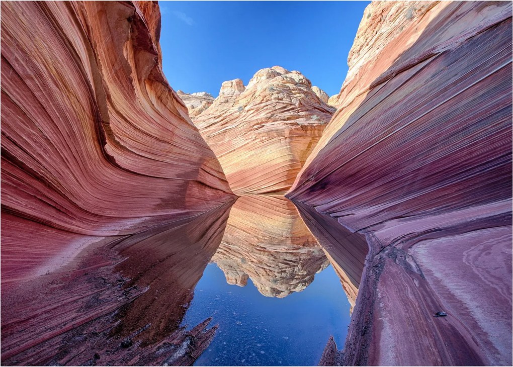 Obraz na szkle - Arizona Waves (70x50 cm)