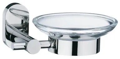 Kela Uchwyt ścienny na mydło ze stali nierdzewnej Lucido