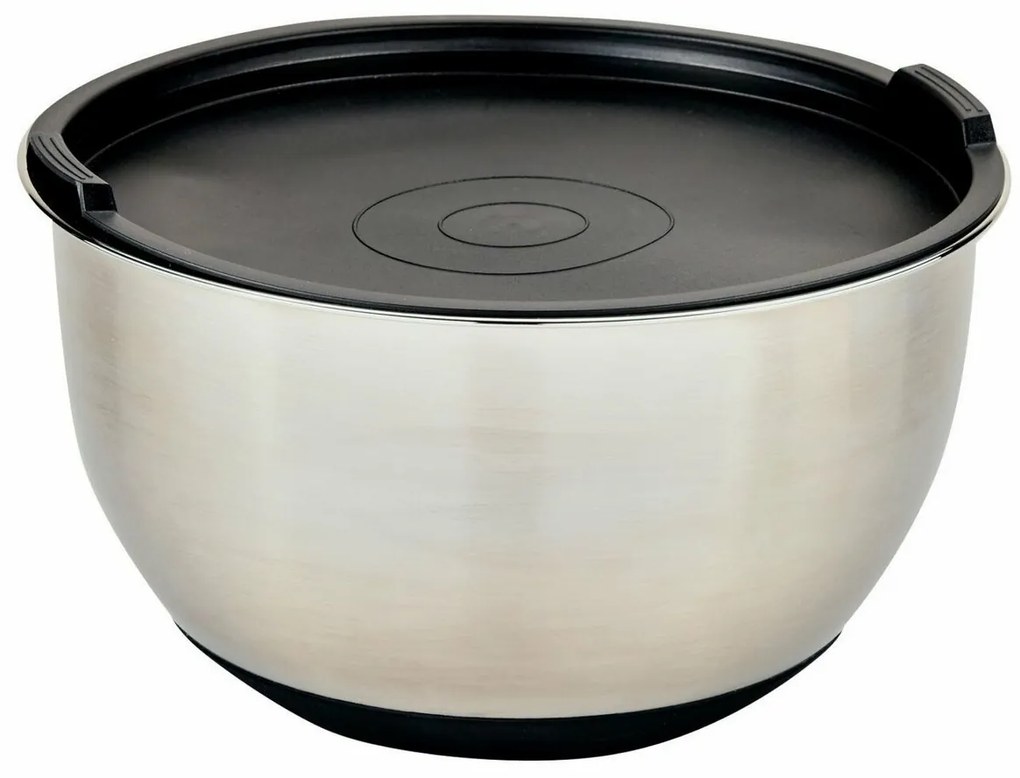 Kesper 90896 Miska do mieszania z pokrywką i podziałką, śr. 24 cm