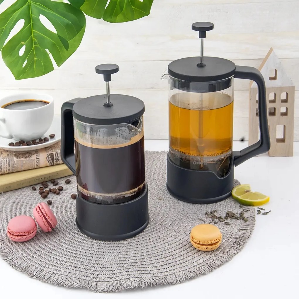 Orion Dzbanek French press Czarny, 1 l, 1 l
