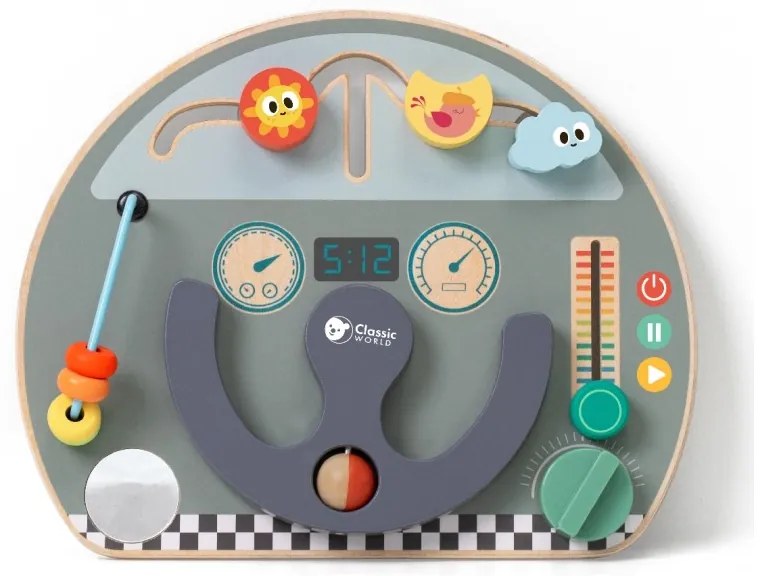 Classic world tablica manipulacyjna wielofunkcyjna 6w1 podróżowanie