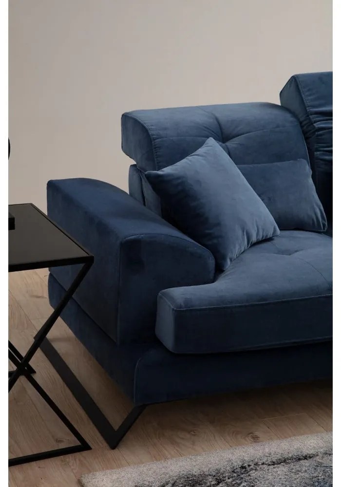 Niebieska sofa 185 cm Frido – Balcab Home