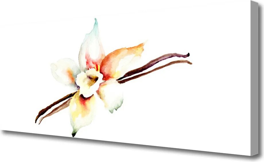 Obraz drukowany na płótnie Malarska Wizja Kwiatu