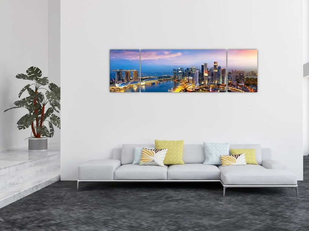 Obraz - Singapur, Azja (170x50 cm)