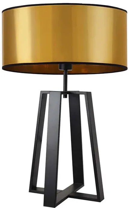 Złota lampka nocna glamour - 3X EX971 Z6-C05