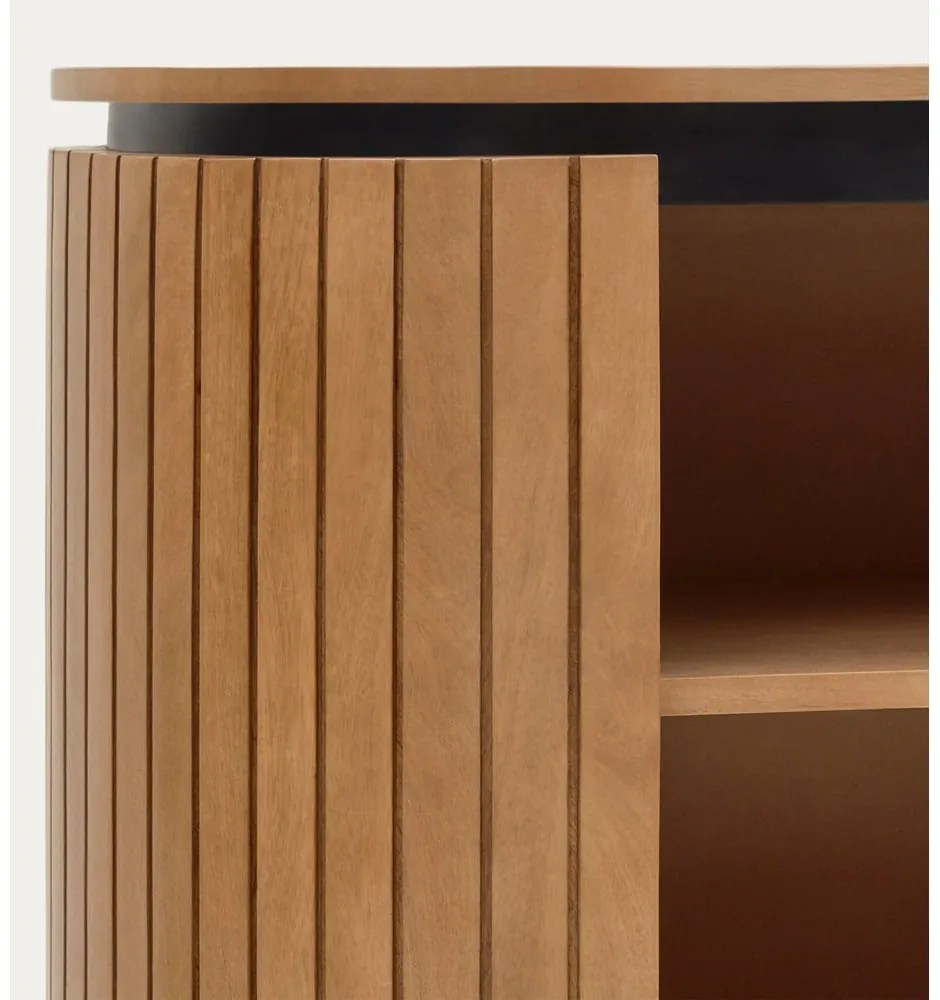 Regał z drewna mango w naturalnym kolorze 120x90 cm Licia − Kave Home
