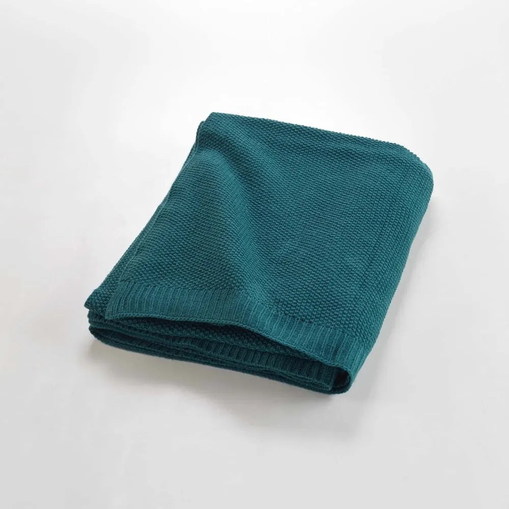 Koc dzianinowy 125x150 cm Tricotine – douceur d'intérieur