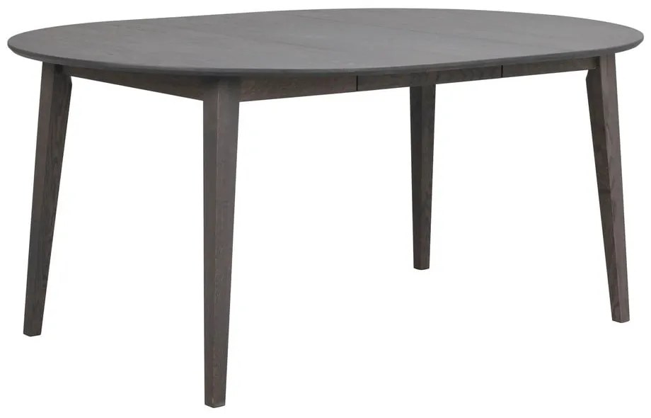 Okrągły rozkładany stół z litego drewna dębowego ø 120 cm Filippa – Rowico