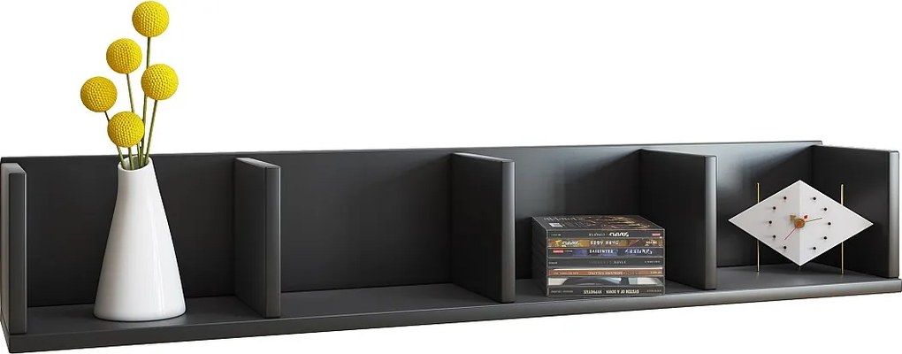 Drewniana półka ścienna Półka ścienna Honsa