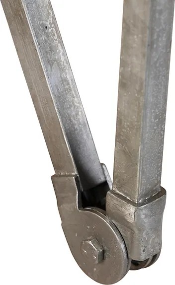 Industrialna lampa ścienna szara regulowana - Mersey