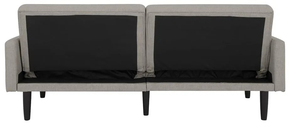 Jasnoszara sofa rozkładana 198 cm – Støraa