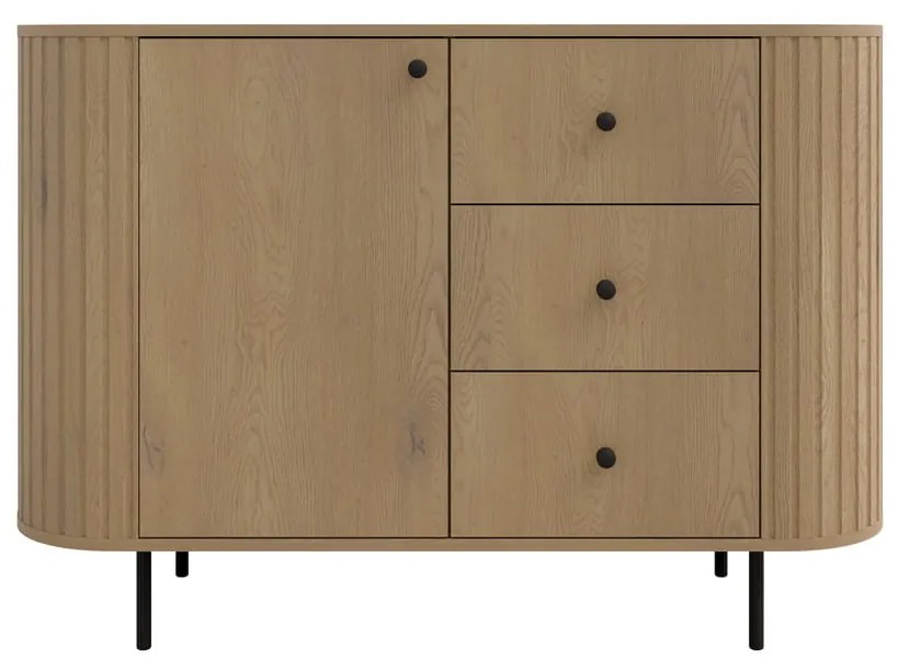 Komoda Olivio 1F3S - dąb cremona