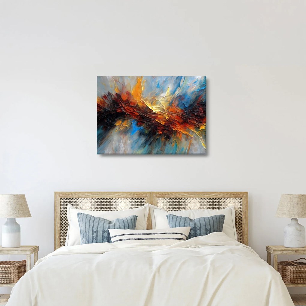 Obraz - Tekstura koloru (70x50 cm)