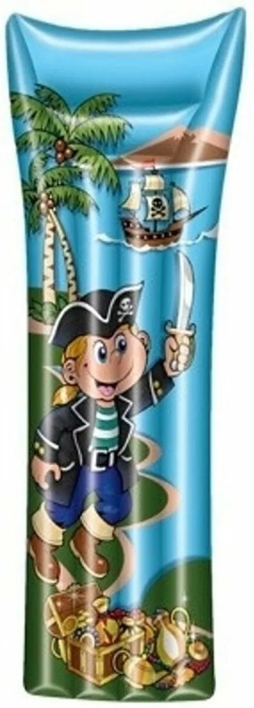 Dmuchany materac PIRATE 183x68 cm niebieski