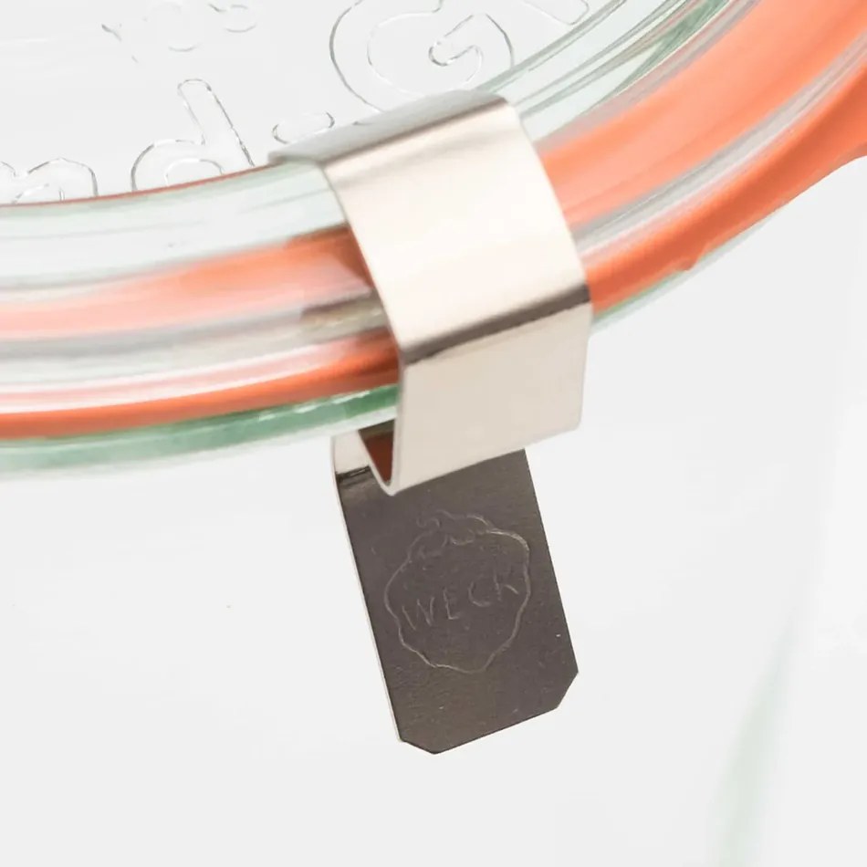 Weck 6-częściowy zestaw słoików do wekowania Tulpe 1062 ml z akcesoriami, śr. 100 mm