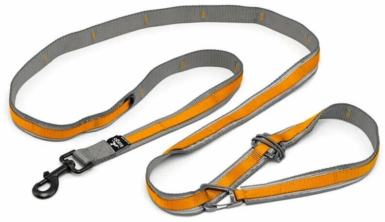 Kurgo® Quantum 2.0 Smycz dla psów, pomarańczowa