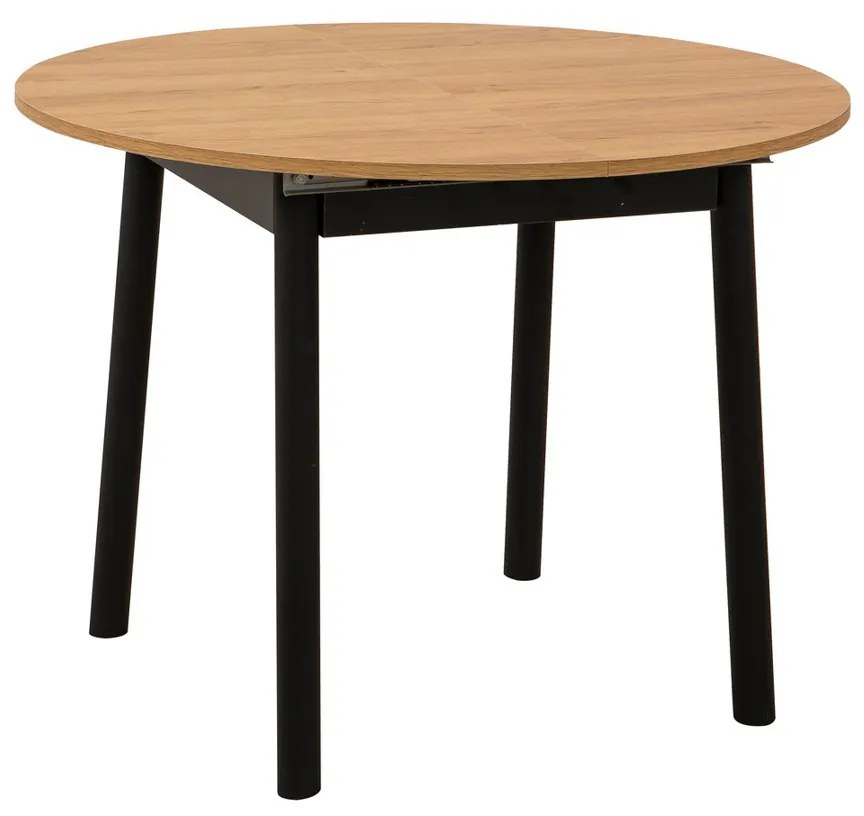 Stół do jadalni Oliver Oak Black