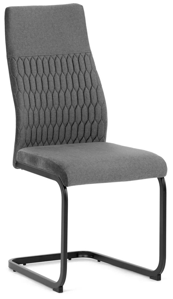 Zestaw krzeseł do jadalni DCL-X7018 GREY2, 4 szt.